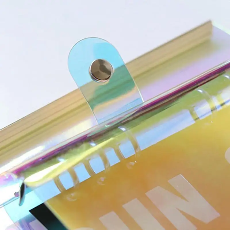 A5 A6 ПВХ Водонепроницаемый Тетрадь пунктирной линии журнал спираль 80 листов Weeky