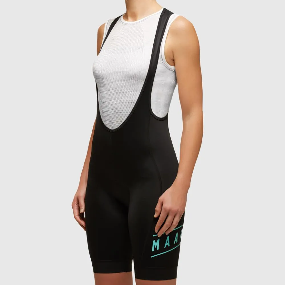 

MAAP Women's Cycling Bib Shorts Summer Wicking And Breathable Polyester Leica Fabric Gel Pad De Ciclismo Para Mujer Quick Dry