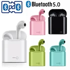 Беспроводные наушники i7s TWS Bluetooth 5,0, матовые наушники, гарнитура, беспроводные наушники для смартфонов xiaomi, iphone, huawei