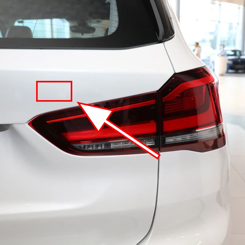 1 шт. наклейка на заднюю эмблему багажника автомобиля автомобильные товары для BMW