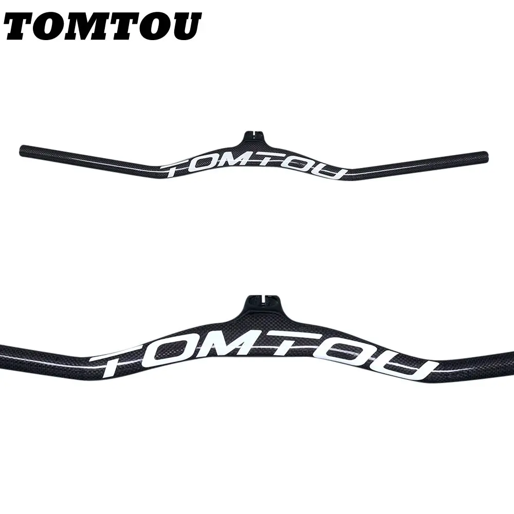 

TOMTOU Bike Mountain Handlebar Carbon Fiber MTB Bicycle Integrated Handlebar FRASER IC SL -8 -17 -25 three specificatio