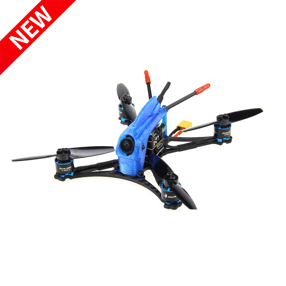Новый HGLRC Parrot132 5 6S 3 дюймов зубочистка небольшой гоночный Дрон с видом от первого
