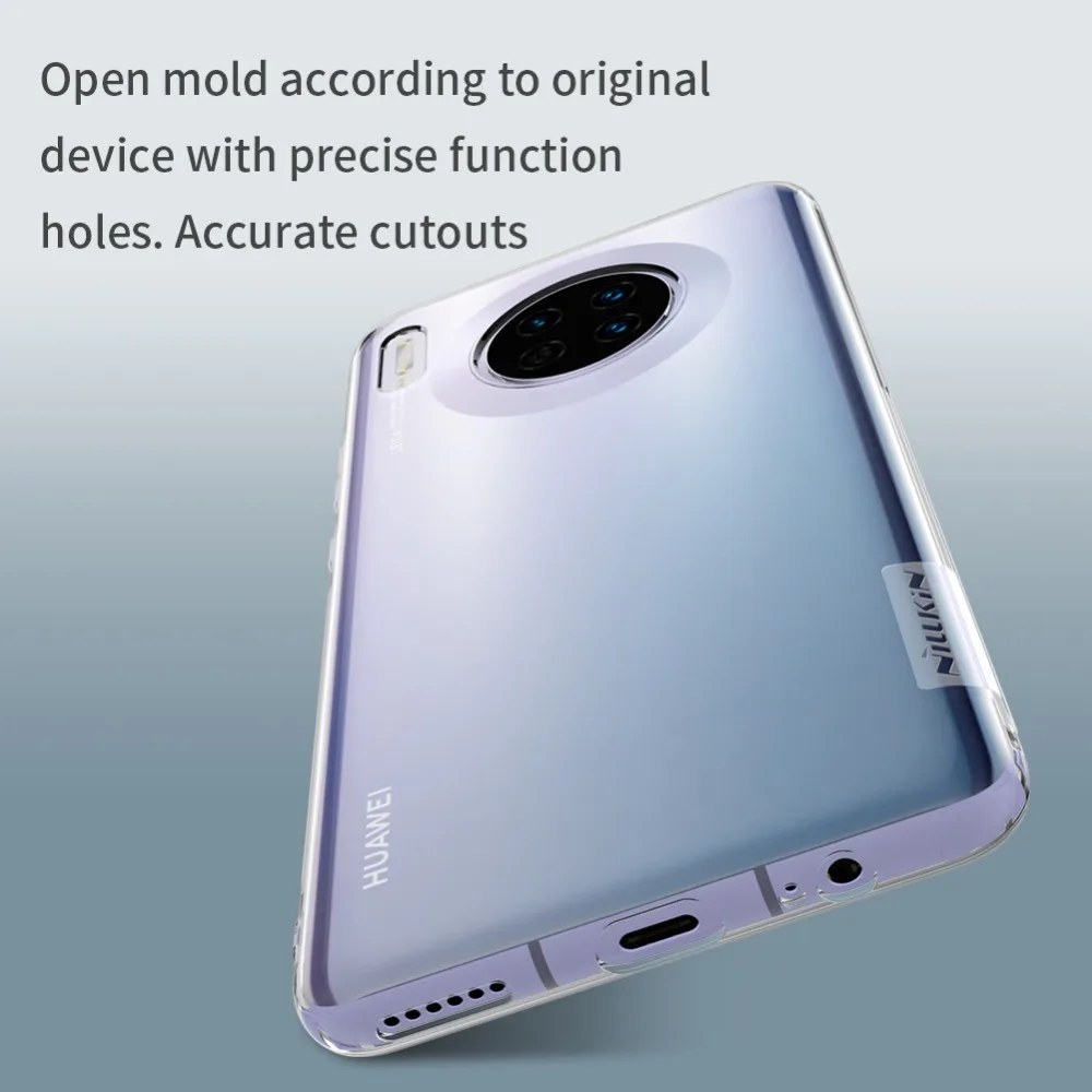 Для huawei mate 30 20 Pro чехол Nillkin TPU 0,6 мм тонкий прозрачный мягкий силиконовый чехол для телефона для huawei mate 30 20 Pro Чехол