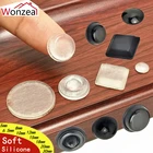 Бампер для дверей шкафов, различные варианты, самоклеящийся силиконовый демпфер для мебели, аксессуары для кухонного шкафа, выдвижного ящика силиконовые накладки демпфер мебельный мебель для дома стоппер для дверей