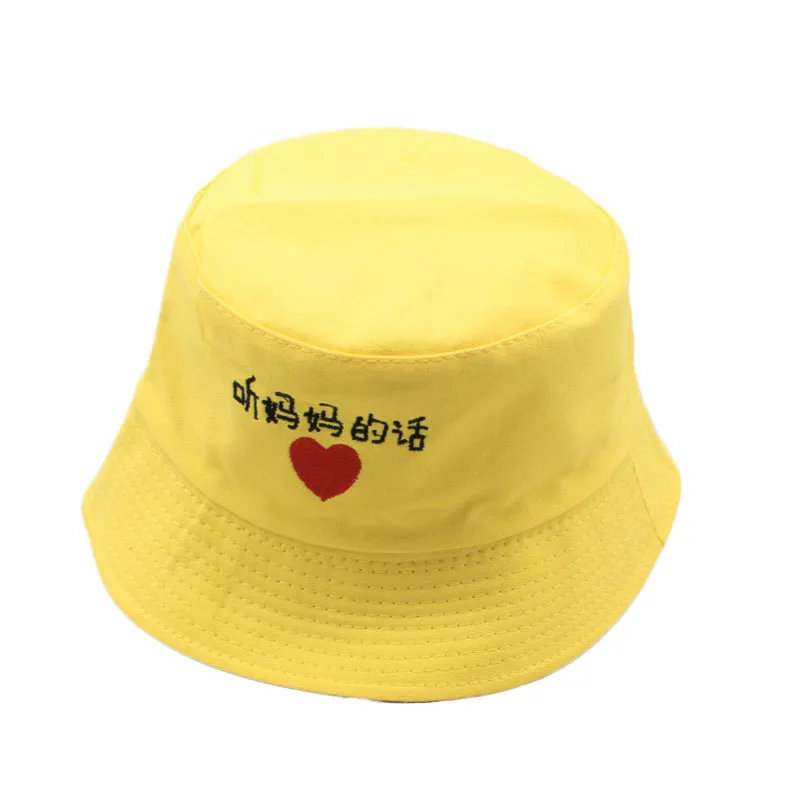 Панама с китайскими буквами Двусторонняя Мужская удобная хлопковая кепка от