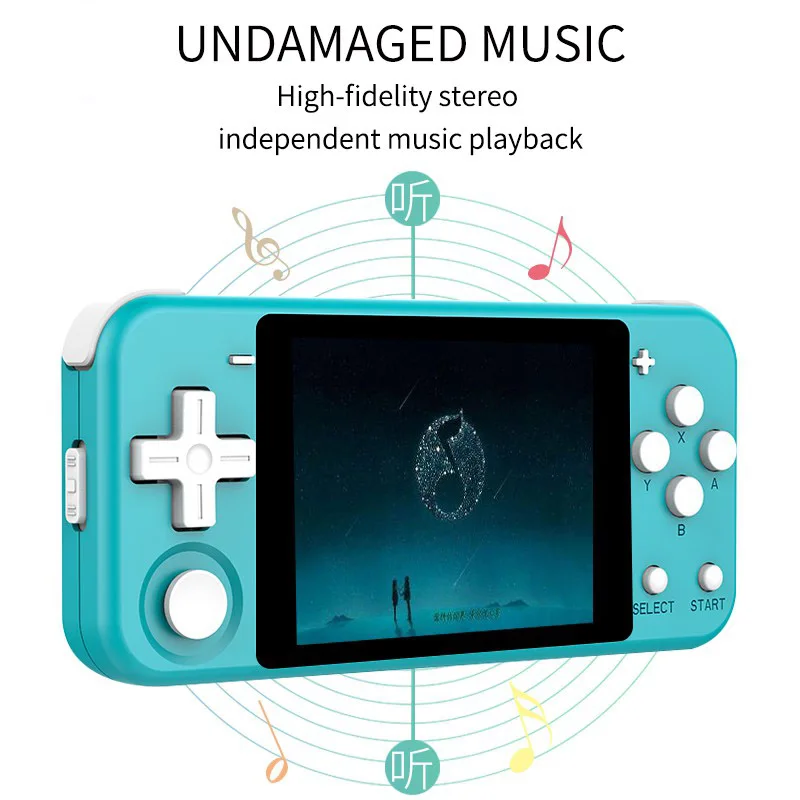 Консоль игровая в стиле ретро Q90 HD IPS экран Gameboy ручная консоль 12 симуляторов 2000