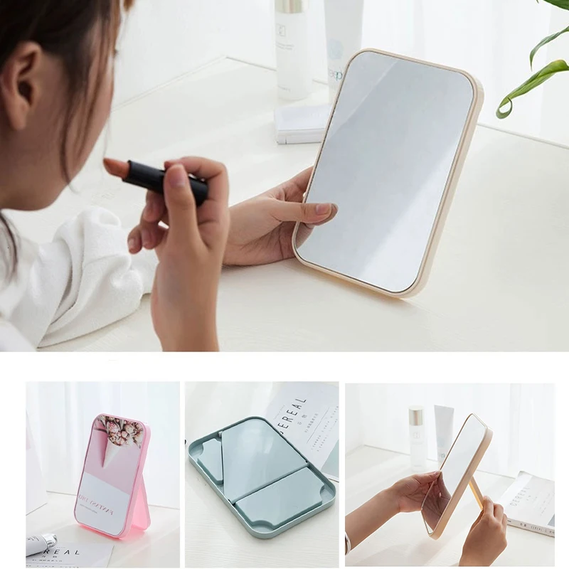 TWDW креативное зеркало для макияжа простое портативное маленькое туалетный