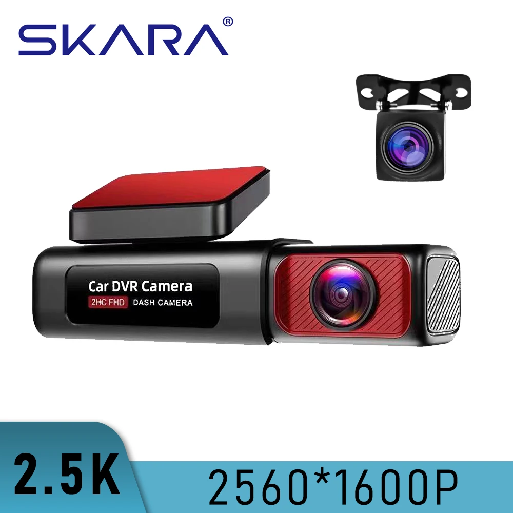 

Видеорегистратор A8 2,5 K 1600P с двумя объективами, Wi-Fi, 1080P