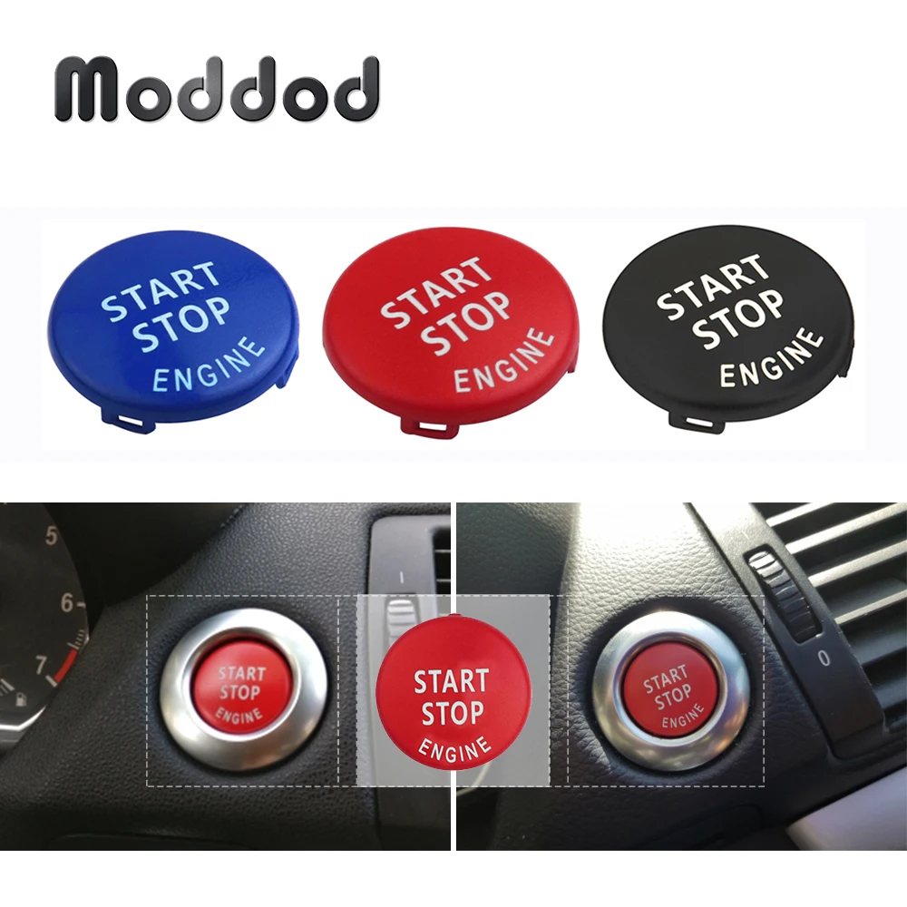 Кнопка запуска и остановки двигателя автомобиля крышка для BMW 1 3 5 серии E87 E90 E91 E93