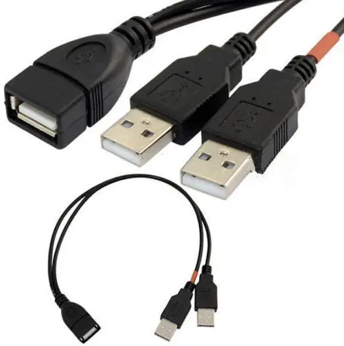 USB 2,0 линия Y-типа USB одна точка две линии USB2.0 AF/2 * AM USB одна материнская ветка две линии