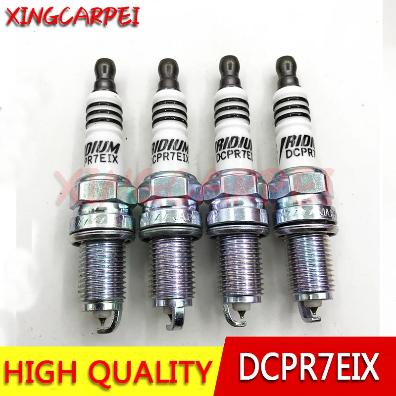 4 шт. новая DCPR7EIX-3144 иридиевая Свеча зажигания для мотоцикла Harley Davidson DCPR7EIX 3144 IXU22