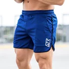 Шорты мужские спортивные для бега и фитнеса, быстросохнущие Короткие штаны для спортивного зала, лето 2020