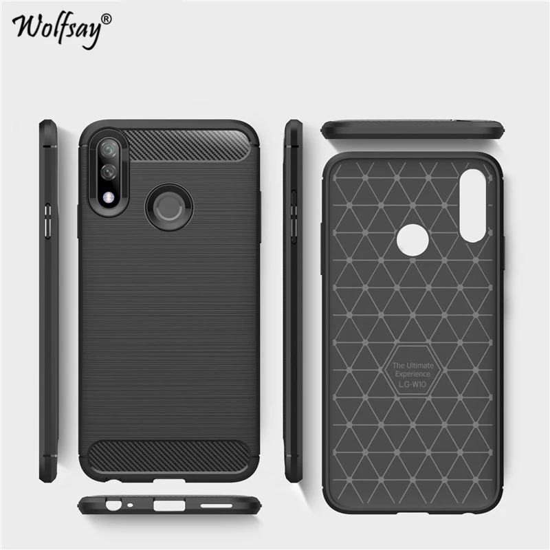 Противоударный чехол для LG W10 чехол-бампер из силикона телефона защитная задняя