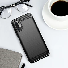 For Xiaomi Redmi Note 10 5G Case Bumper Rubber Silicone Carbon Fiber Cover For Redmi Note 10 5G Case For Redmi Note 10 5G Case