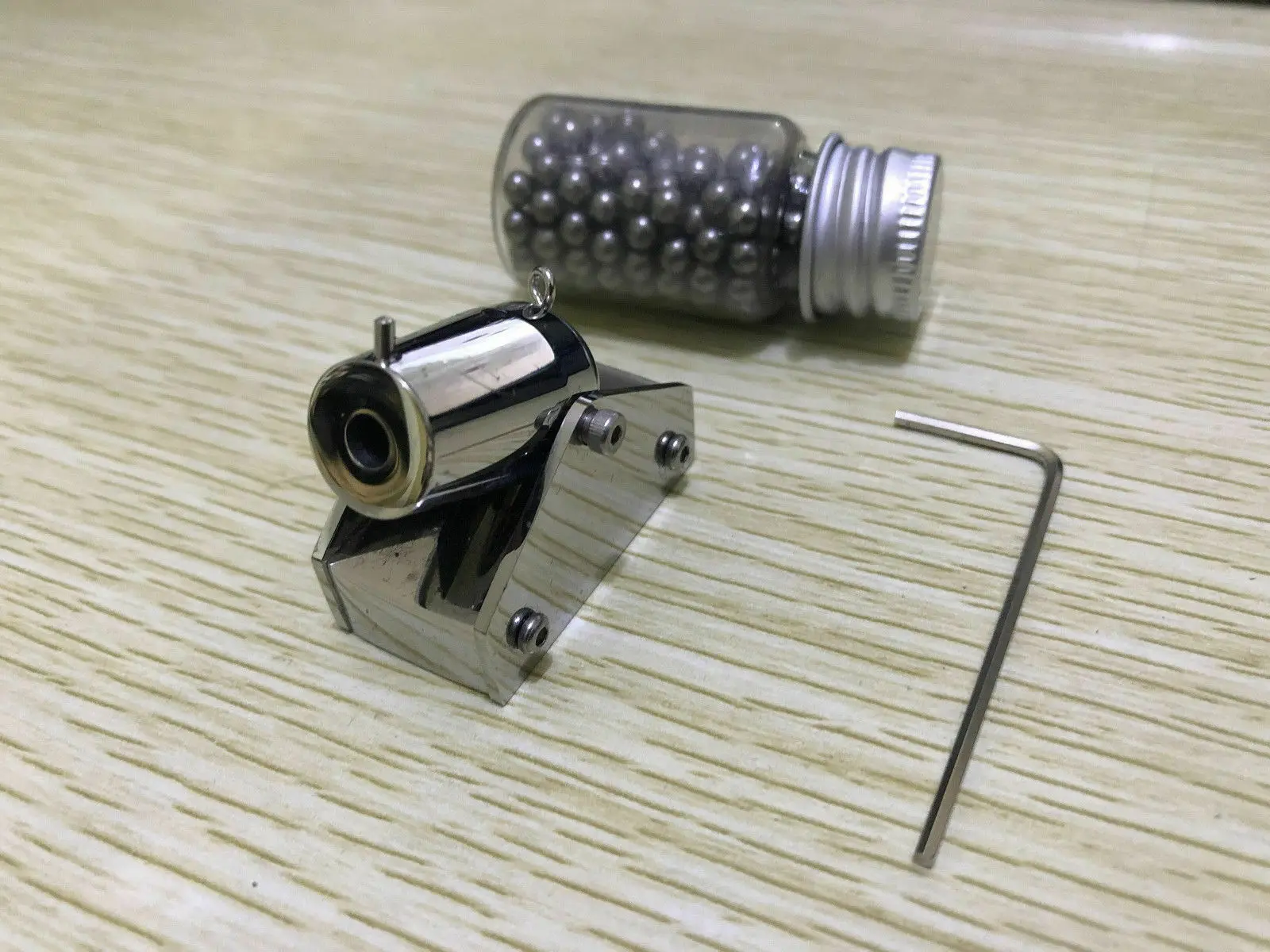 Новая карманная мини-артиллерия набор военных моделей миниатюрная Серебряная