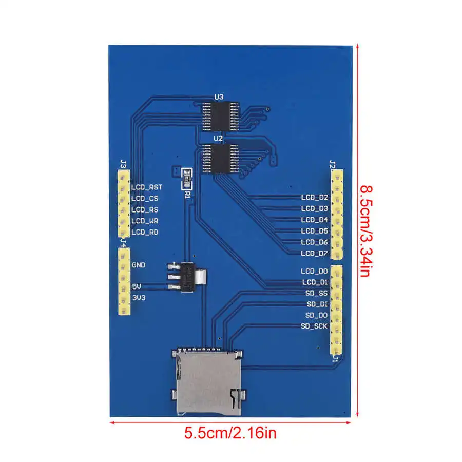 3 5 дюймовый TFT ЖК экран модуль 480x320 для Arduino Mega2560 плата Синяя|Измерители тока| |