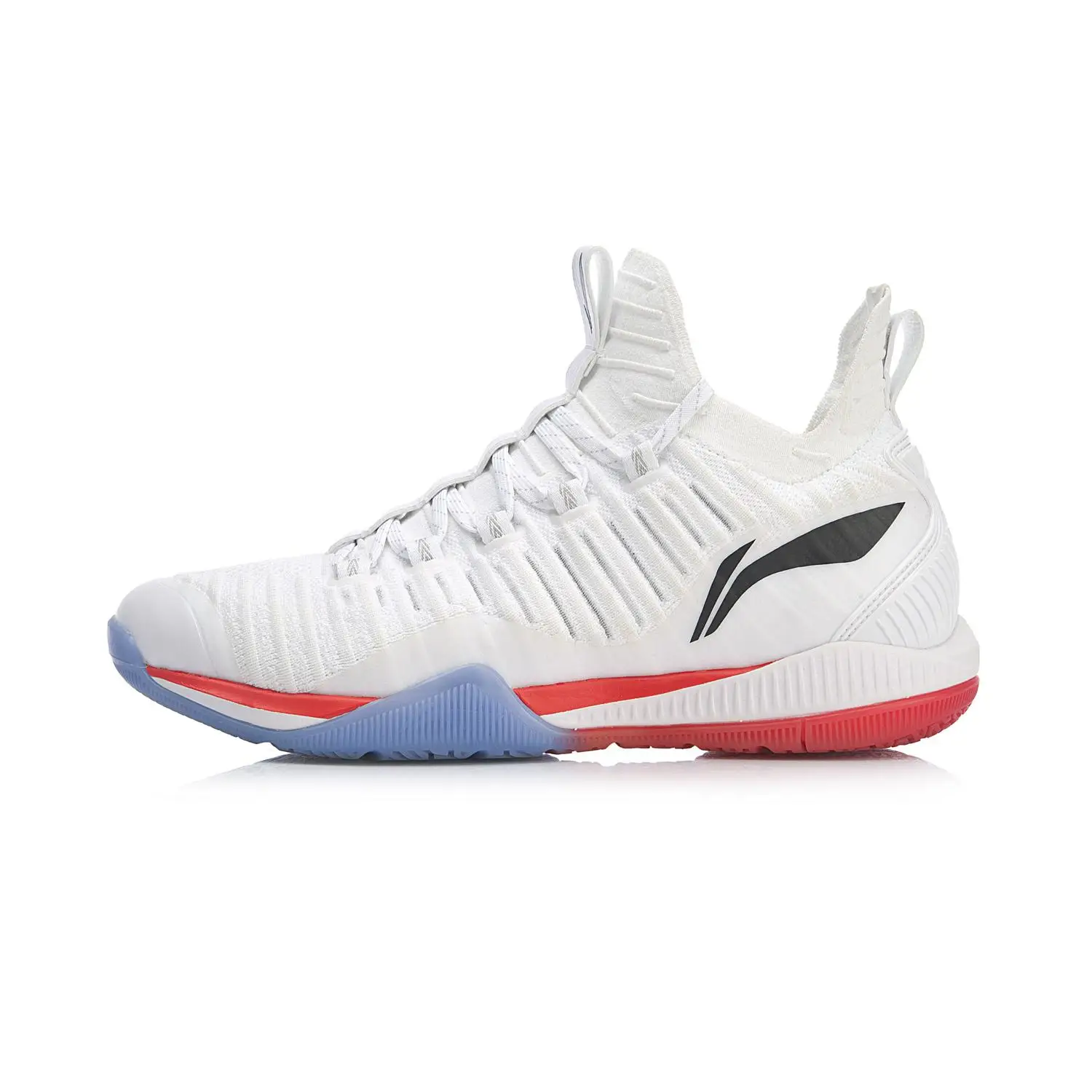 Li Ning/Новинка года; Мужская обувь для бадминтона; крутые LI-NING акулы; облачные кроссовки с амортизацией; AYZP005 SJFM19 - Цвет: AYZP005-1