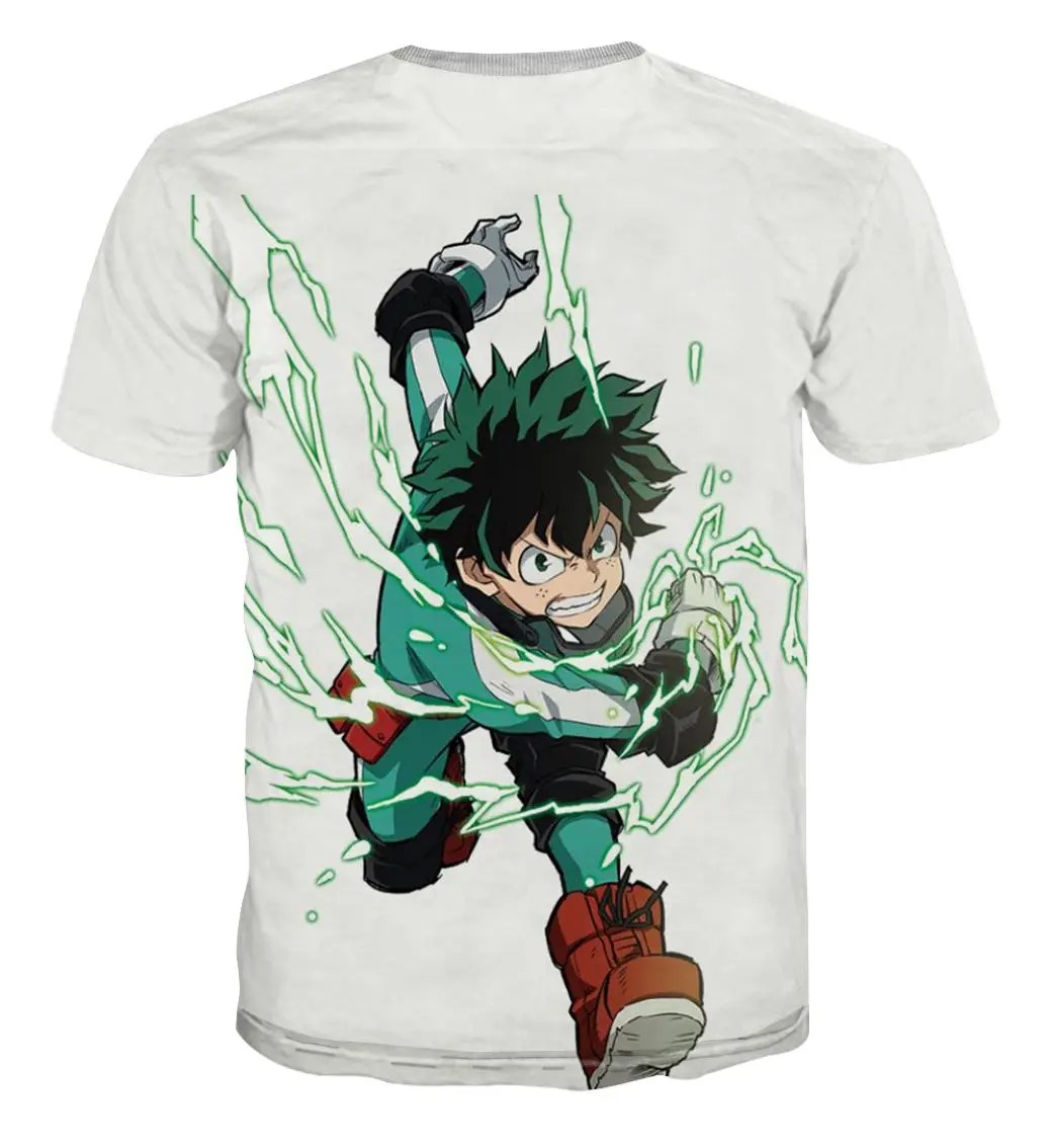 Мужская футболка с короткими рукавами My Hero academic популярная забавная аниме бакуго
