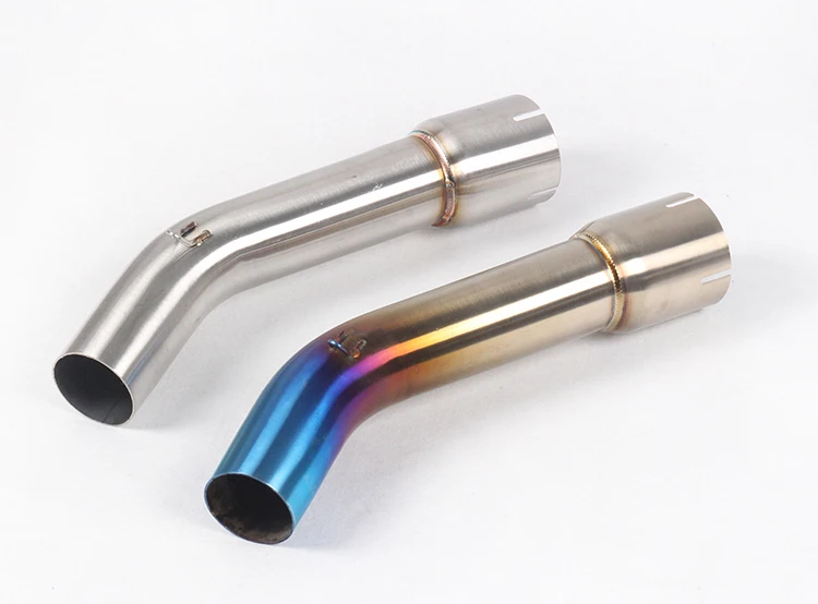 Motorcycle Exhaust Motorbike Muffler Escape Link Pipe Middle Fit for Fz1 Fz 1 FZ1N FZ1000 | & Systems(Motorcycle)