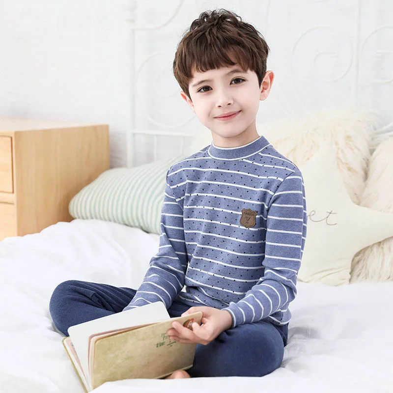 

Warm underwear set for boys in autumn and winter boys Sets For Winter ChildrenJohns Warm Suits CSE21