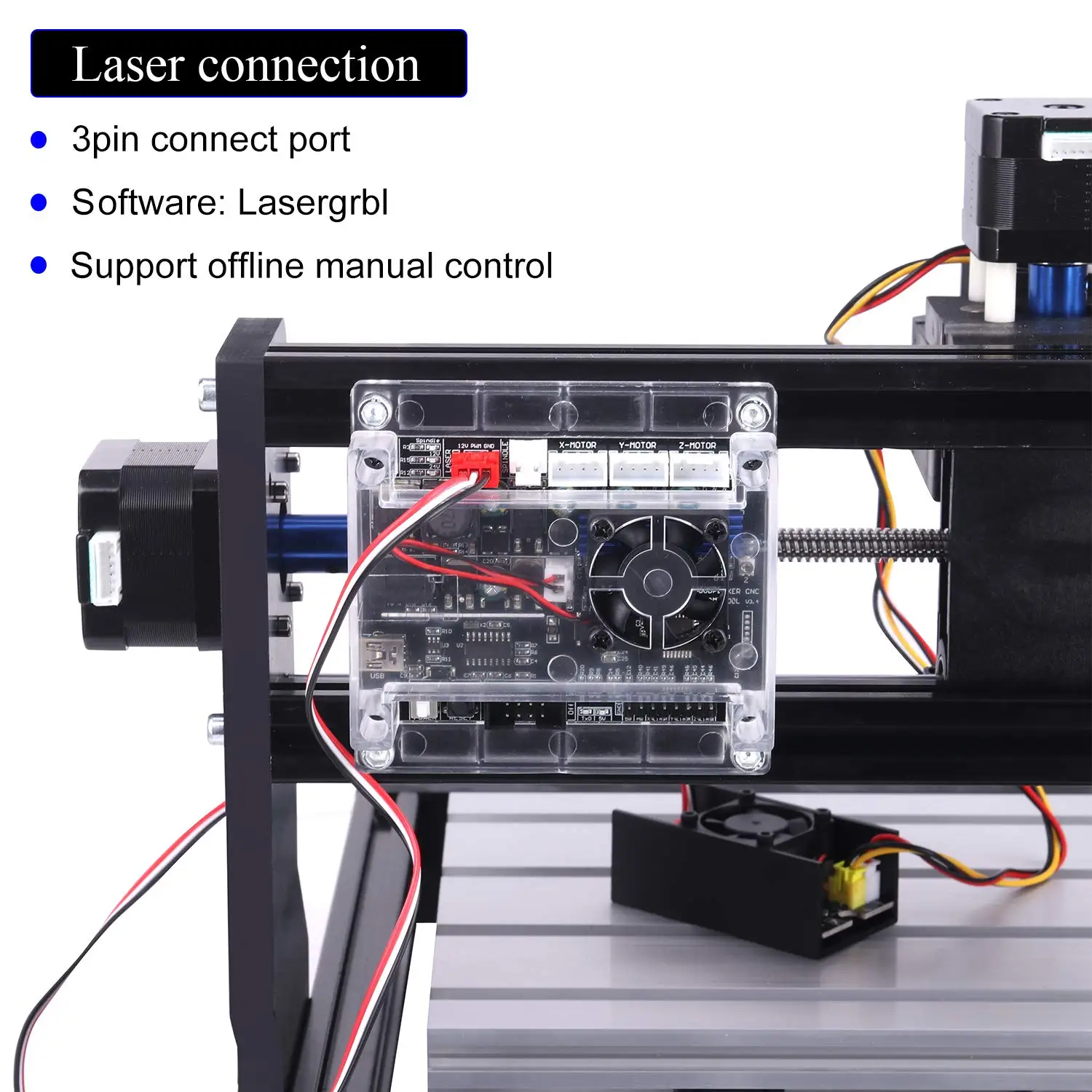 CNC 3018 PRO лазерный гравер ЧПУ деревообрабатывающий станок GRBL ER11 Хобби DIY гравировальный станок для дерева PCB PVC мини CNC3018 гравер