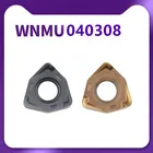 10 шт. токарный инструмент WNMU040308 EN WNMU 040304 твердосплавный инструмент 100% оригинальный CNC шестигранная вставка для быстрого фрезерования WNMU040304 инструменты