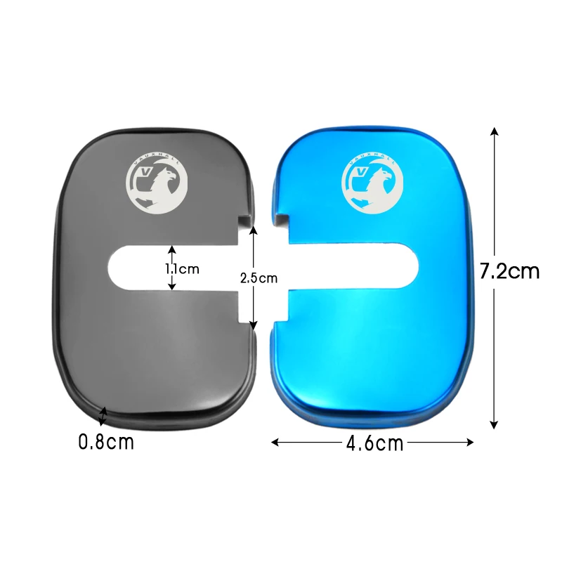 Крышка дверного замка автомобиля украшение из нержавеющей стали комплектующие