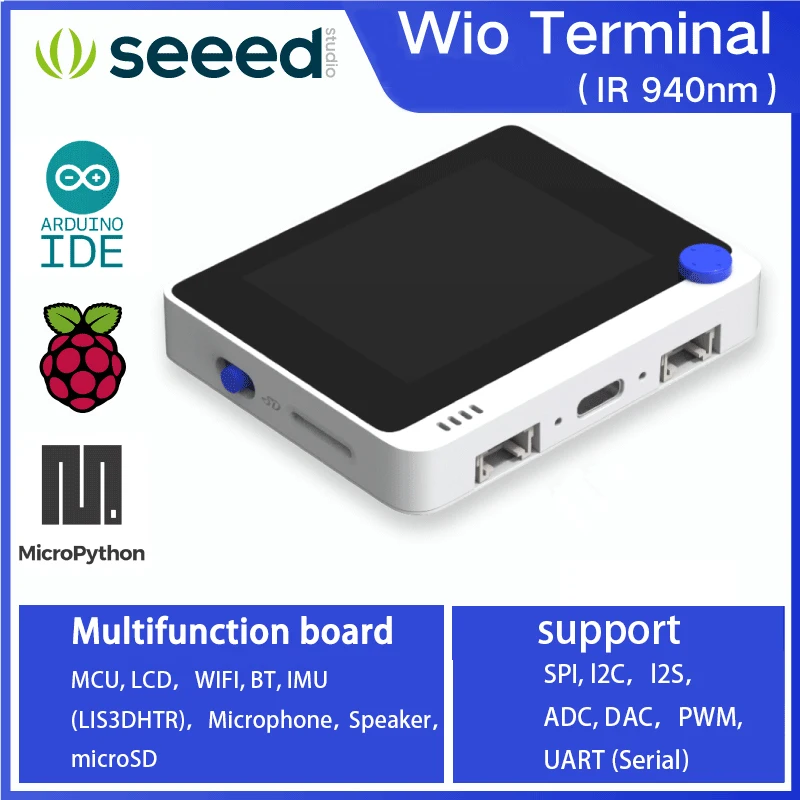 Wio терминал ATSAMD51-RTL8720DN ATSAMD51 ядро с Realtek RTL8720DN Bluetooth BLE 5 0 WiFi 2 4G/5G макетная плата |