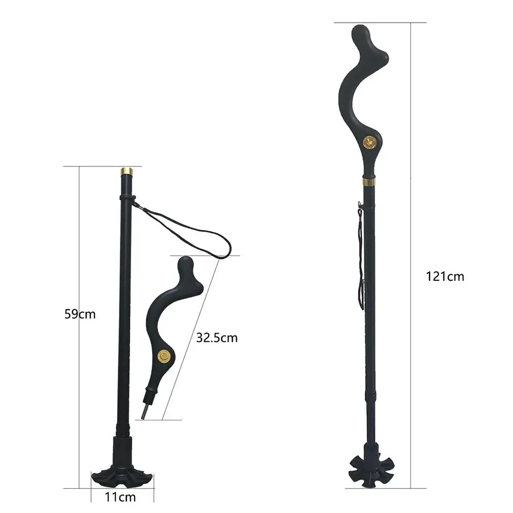 Треккинговый полюс костыли для старика телескопические альпеншток из