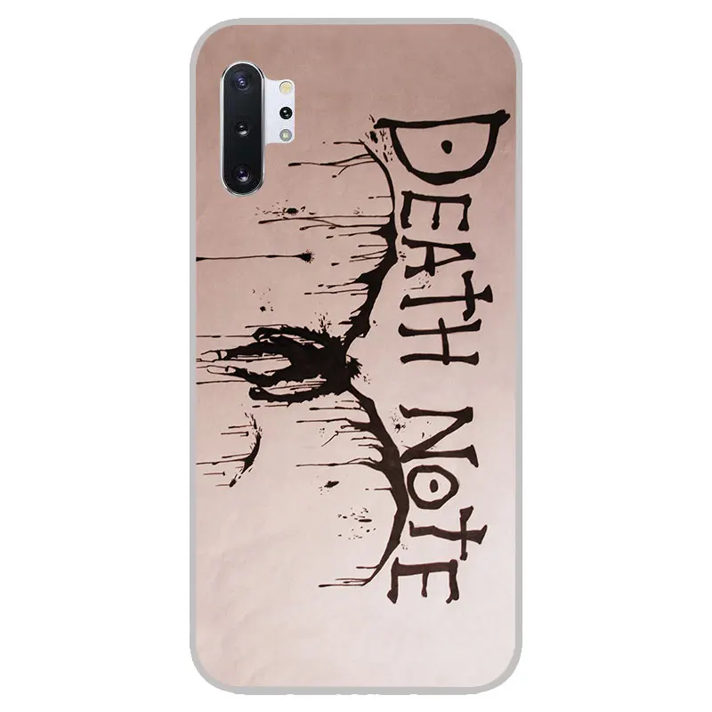 Ryuk Death Note матовый Силиконовый чехол для samsung galaxy 10 pro 9 8 A90 A70 A60 A50 A40 A30 A10 M40 M30 M20 M10