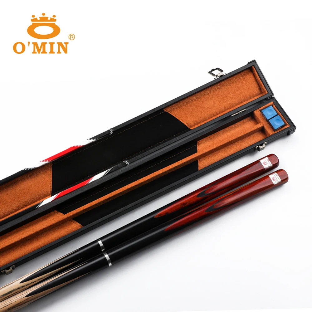 Новый O'MIN BLOODLORD 3/4 снукер Cue10mm наконечник зольный вал для более трех лет Бильярд