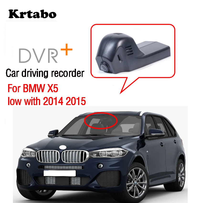 Автомобильный видеорегистратор Mini DVR Wifi камера для BMW X5 low с 2014 2015 Novatek 96658 FHD 1080P