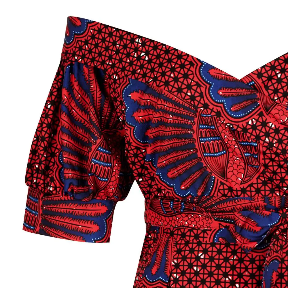 Африканские женские комбинезоны Дашики принт Мода Анкара наряд для дам Африка