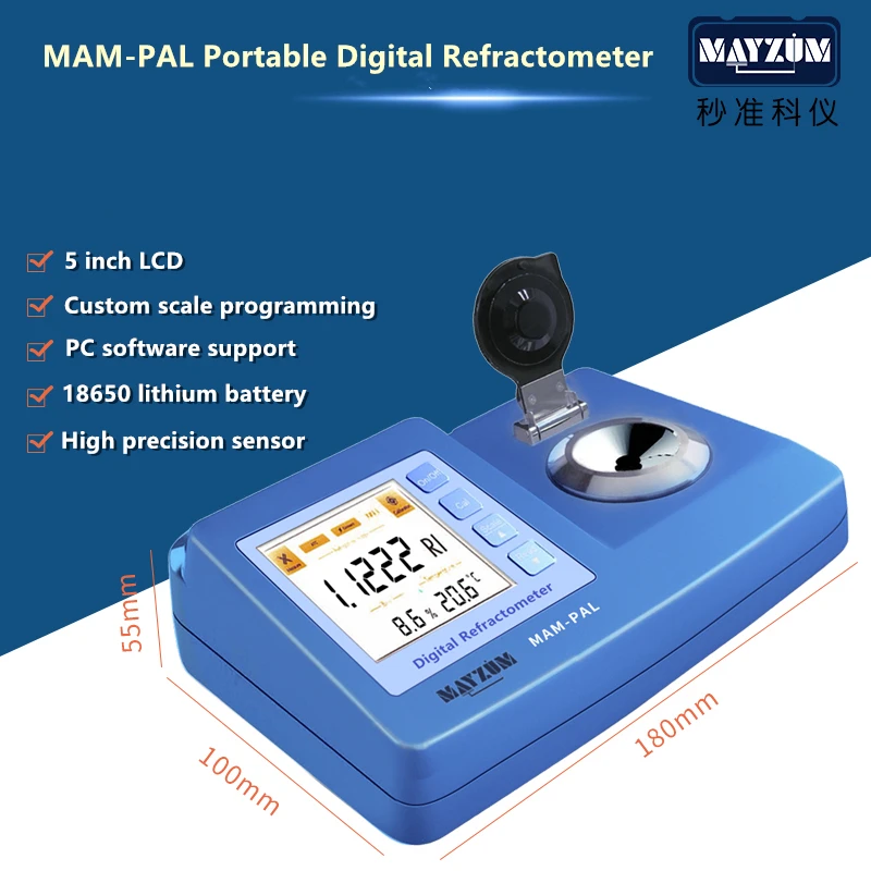 

Portable DMF Refractometer , DMF Dimethylformamide Concentration Meter