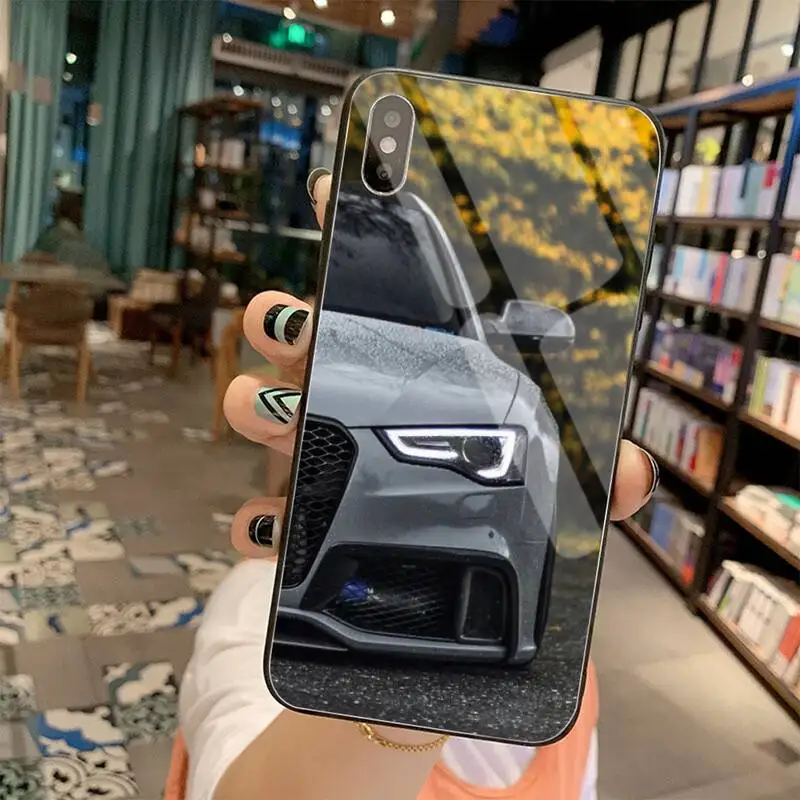 

Motorsport Amge Tire Car Soft Rubber Phone Cover Tempered Glass For iPhone 11 Pro XR XS MAX 8 X 7 6S 6 Plus SE 2020 case