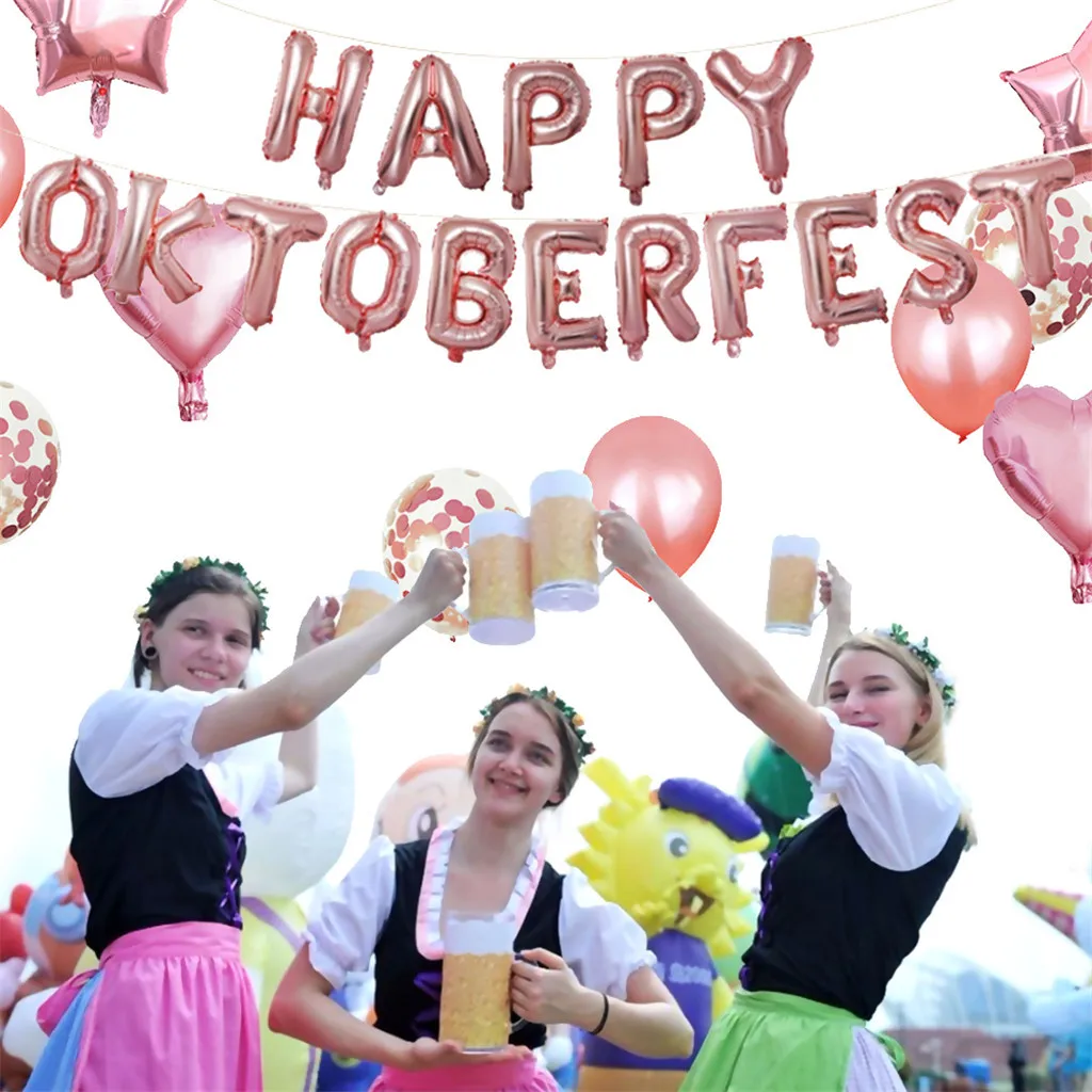 Пиво дроссельной заслонки воздушный шар люкс 16 дюймовый шпилька Золотой