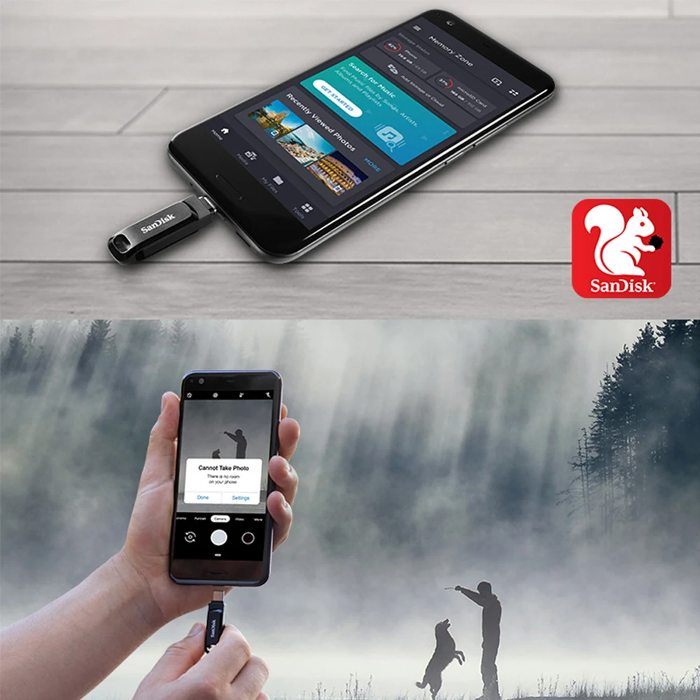 Карта памяти SanDisk 256G Флешка флеш-накопитель OTG USB 3 1 Ultra Dual Drivle Type-C 128G 64G USB-флешка