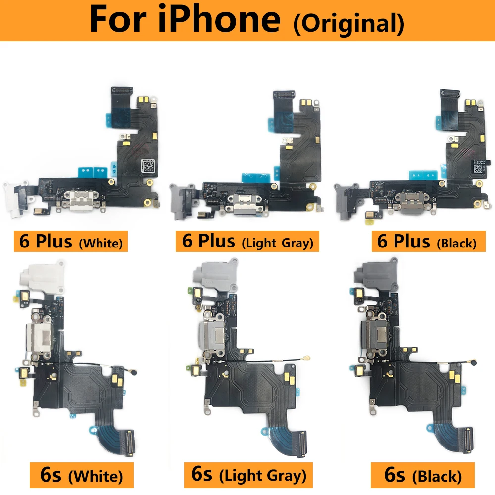 5 шт. 100% оригинальный новый USB-разъем для зарядного устройства гибкий кабель Iphone 6