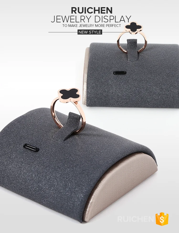 earring holder Ювелирные изделия дисплей коробка ювелирных изделий бархатное кольцо серьги ожерелье держатель магазин установки ювелирных изделий Организатор - Цвет: earring holder
