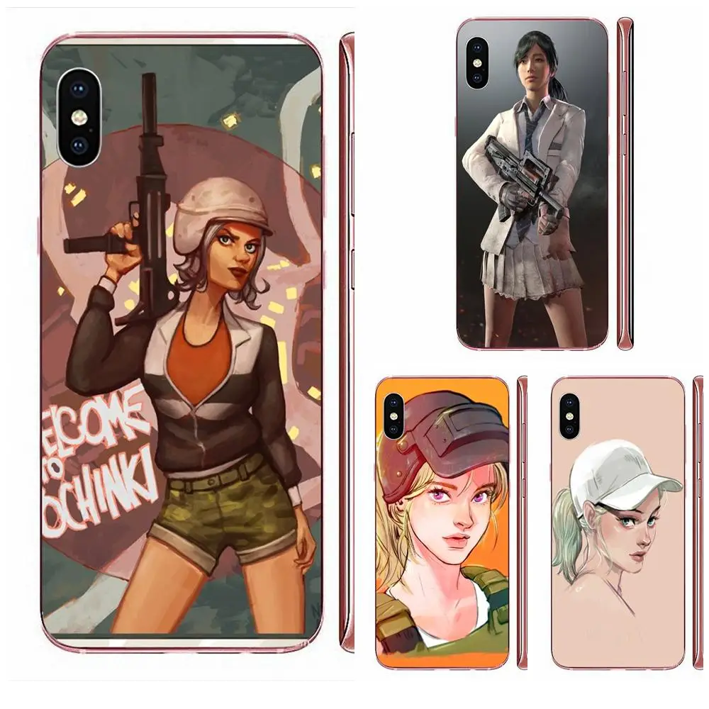 Модная Игра Pubg женский постер для Samsung Galaxy Note 10 pro Plus Lite 9 8 5 4 3 M60s M40 M30 M30S M20 M10