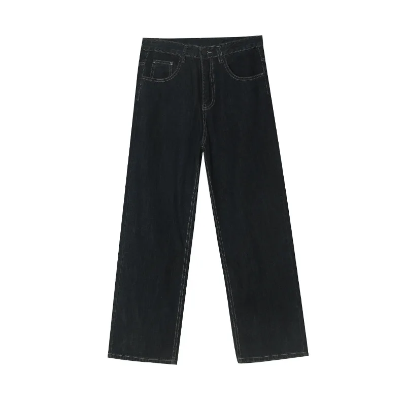 

MTL | 2021new spring and summer new product solid wash loose jeans men's