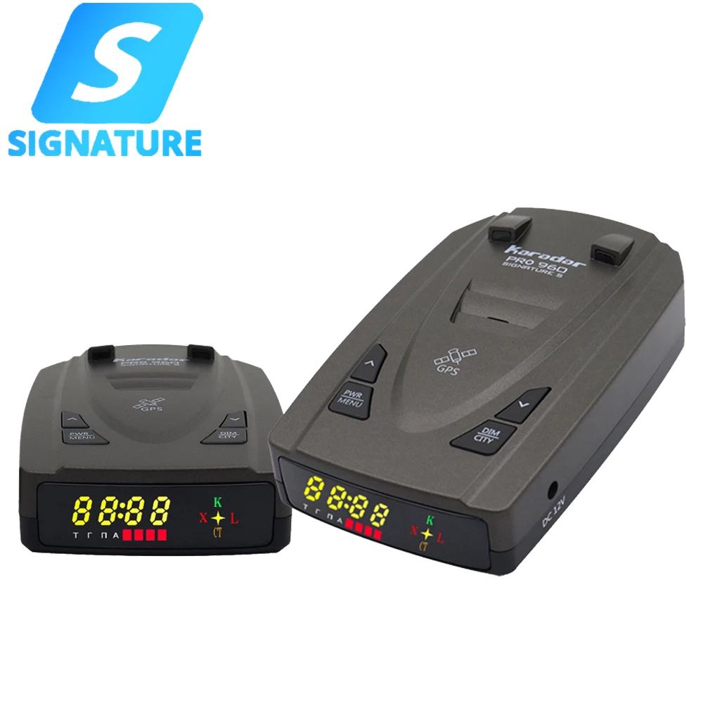 Радар детектор Karadar Pro960 GPS антирадар скорости полиции для России 360 градусов X K CT LA