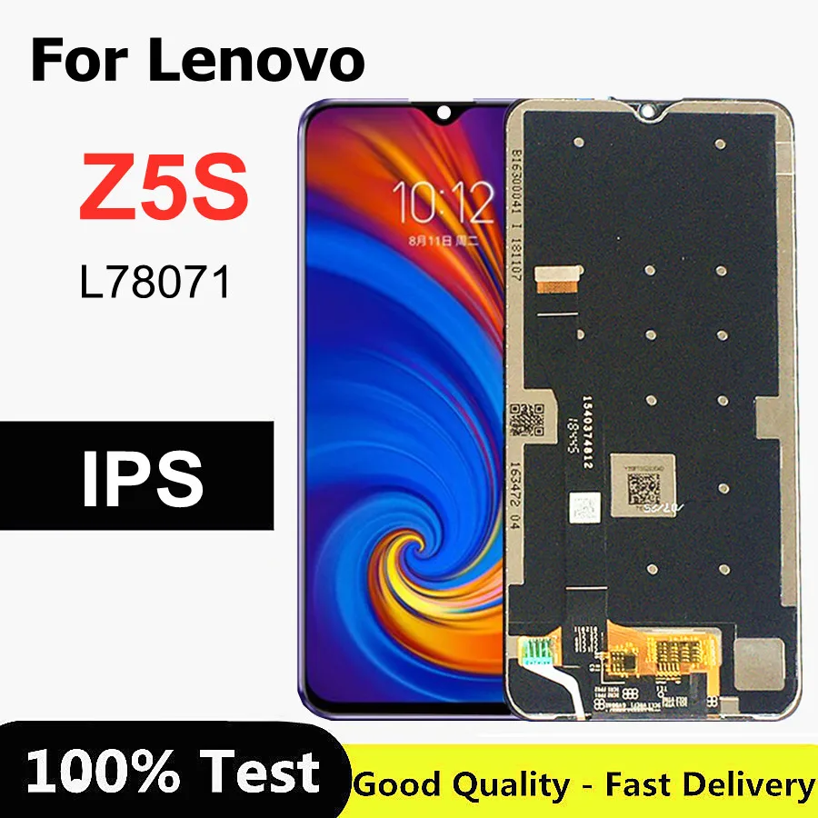 

6.3" For Lenovo L78071 LCD DIsplay with Touch Screen Digitizer Panel Galss Assembly Replacement for Lenovo Z5S LCD