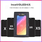 ЖК-дисплей Gx Pantalla Oled Incell для Iphone X Xs Lcd сенсорный экран дигитайзер Vergadering для Iphonex 11 Pro xsmax Xr