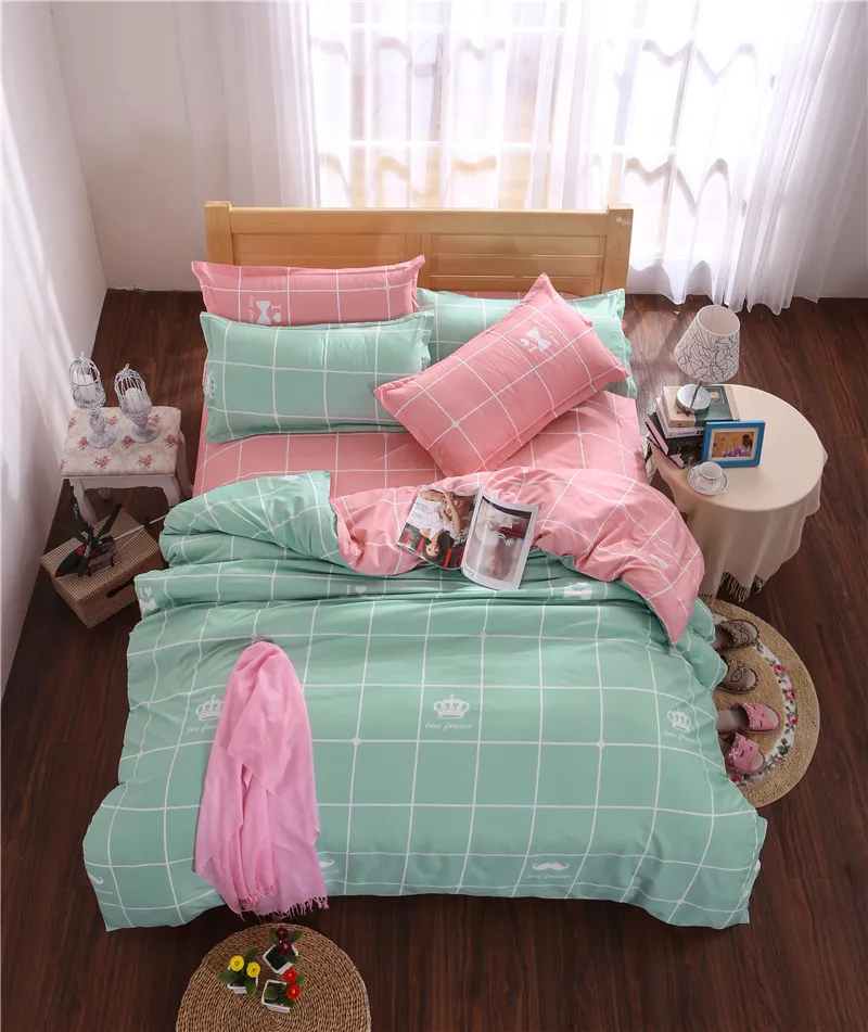 4 шт./компл. постельных принадлежностей набор постельного белья 19 стиль товары