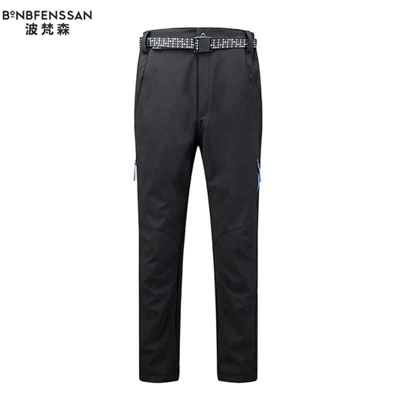 Мужские спортивные брюки на открытом воздухе теплые и ветрозащитные Дышащие