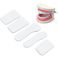 5 pcs dental orthodontic intraoral whitening autoclavable photographic 2 sided reflector mirror clinic dentist teeth check tool
