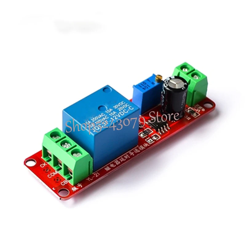 Реле времени с задержкой постоянного тока 12 В реле NE555 защитное переключатель