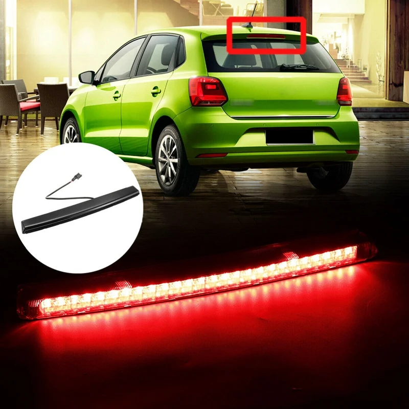 

Car LED Third Brake Light Rear 3Rd High Brake Light Tail Light Car Accessories for Scirocco 2009-2016 1K6945097F