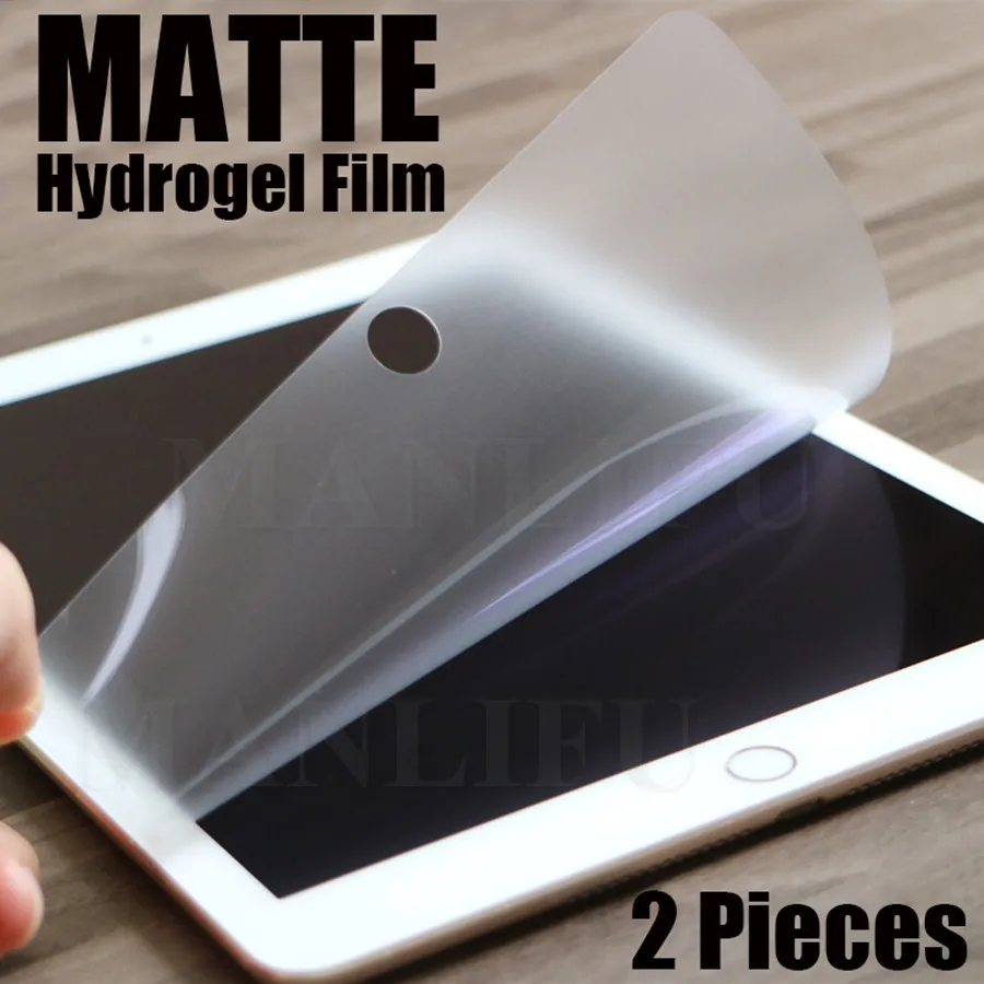 

99D Soft Matte Hydrogel Film for iPad Air 2 3 4 Pro 11 12.9 9.7 10.2 10.5 2021 2020 mini 1 2 3 4 5 TPU Frosted Screen Protector